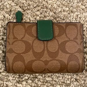 Coach Color Block Wallet